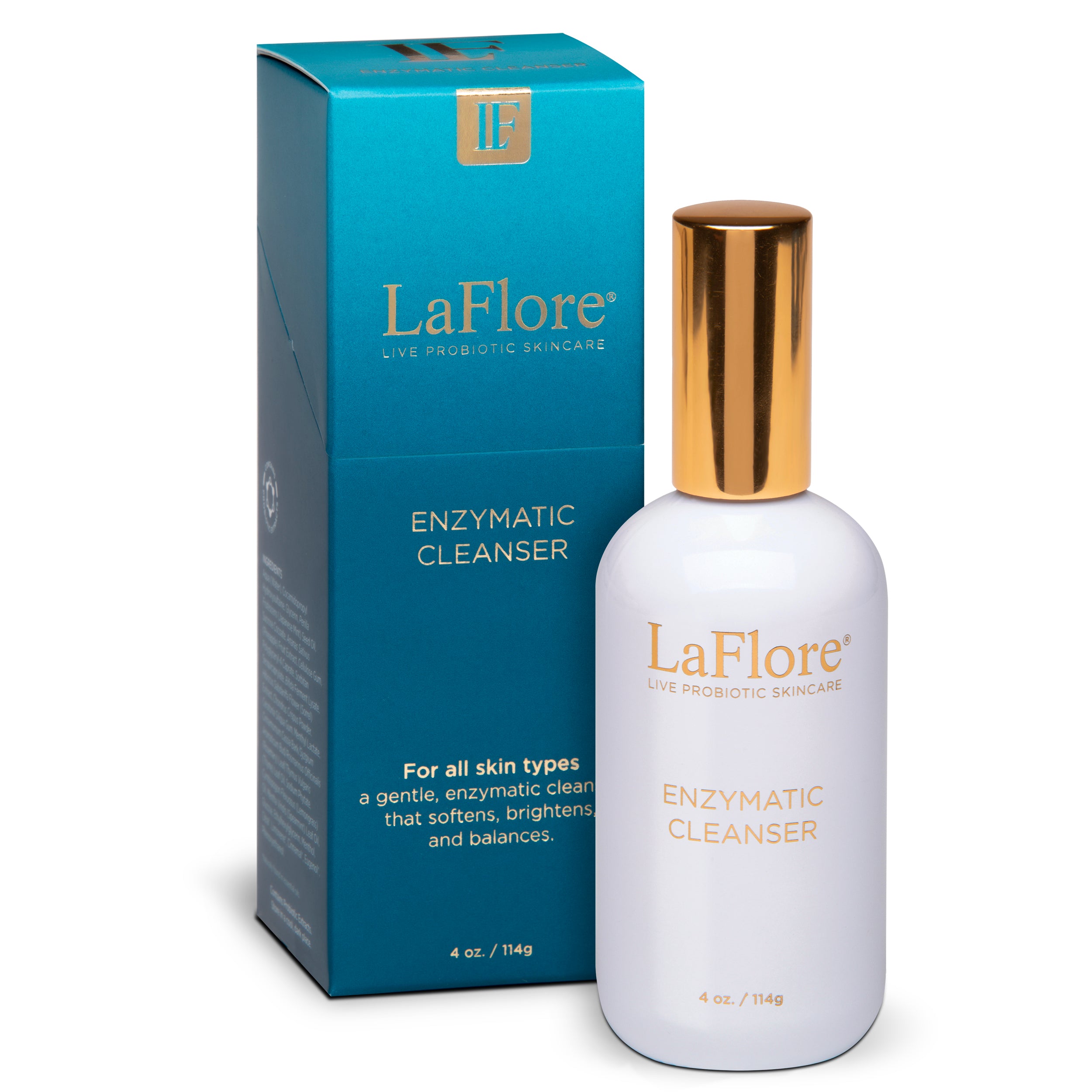 LaFlore Enzymatic Cleanser - Live Probiotic Skin care