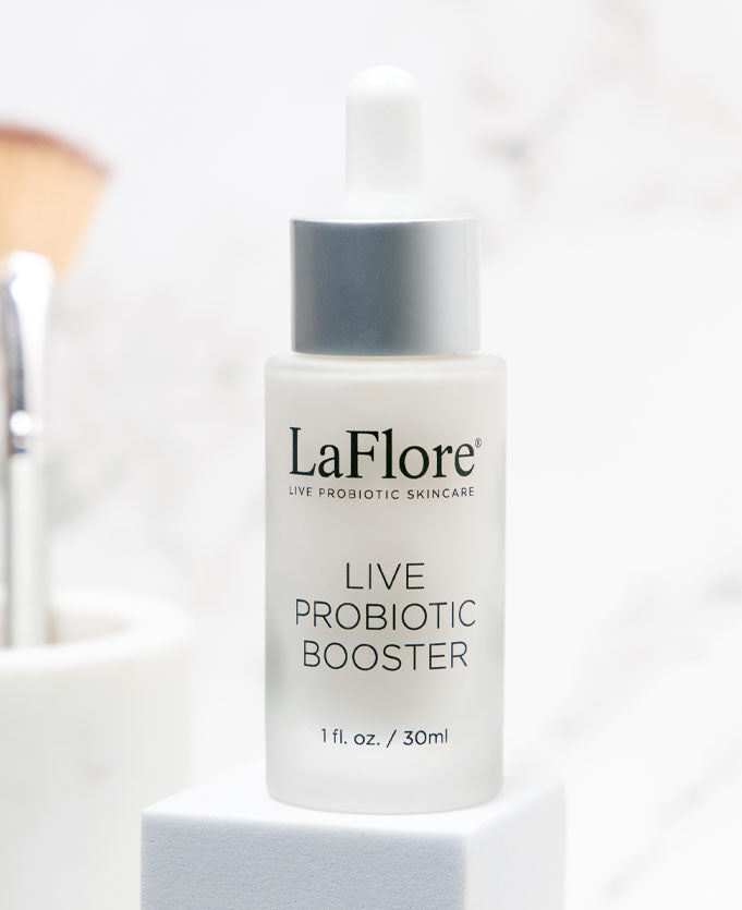 LaFlore Live Probiotic Booster, Live Probiotic Skincare, Prebiotic, skin barrier, postbiotic