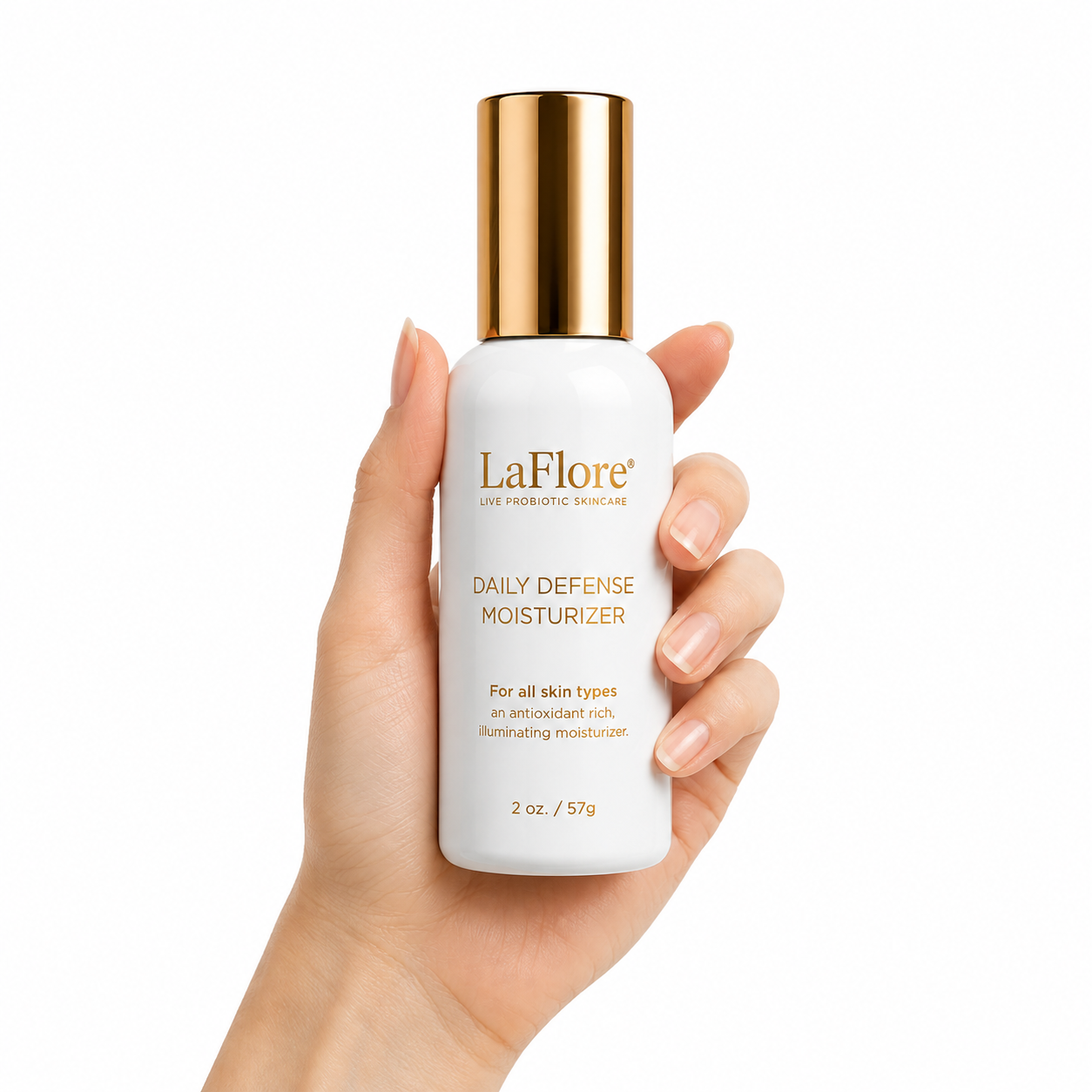 Daily Defense Moisturizer - in hand