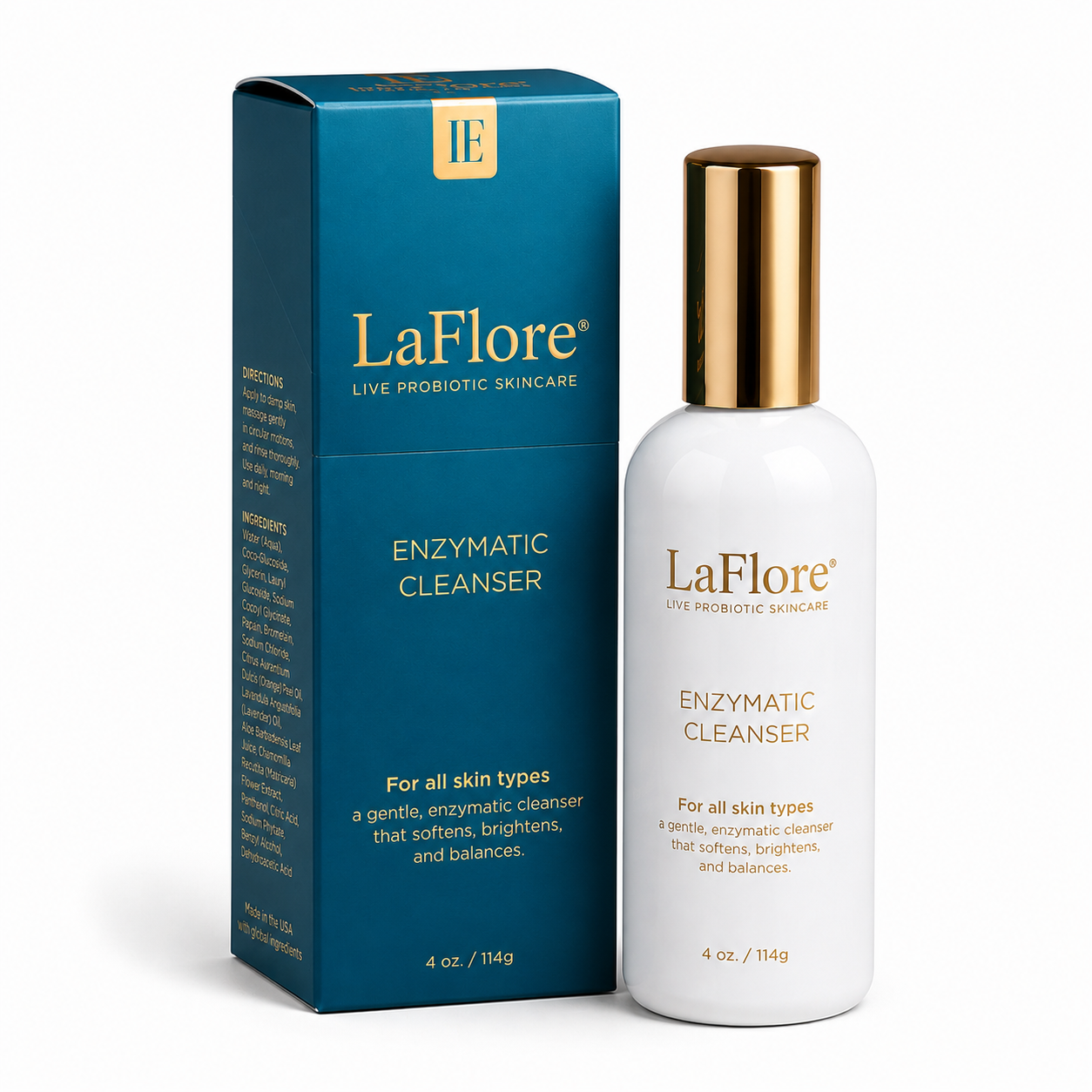 Enzymatic Cleanser - angled box