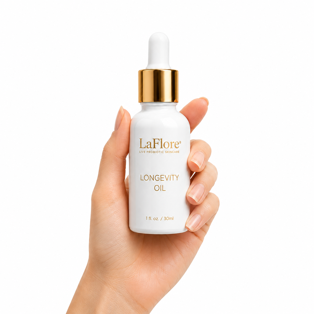 Longevity Oil - in hand