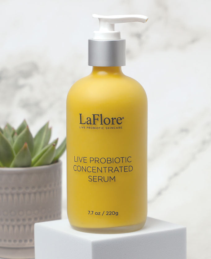LaFlore Live Probiotic Concentrated Serum  | Replenishes the skin microbiome with LIVE probiotics | fine lines, wrinkles, and dark spots | Live Probiotic Skincare | Kind To Biome